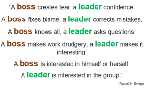 boss vs leader 9