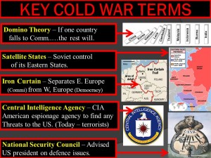Domino Theory and Key cold war terms