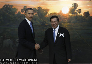Hun Sen and Obama differences