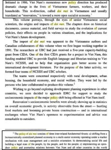 From "Socioeconomic Renovation in Vietnam: The Origin, Evolution, and Impact of Doi Moi" by Peter Boothroyd and Pham Xuan Nam