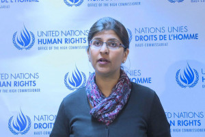 Ravina Shamsadani, Spokesperson for the Office of the UN High Commissioner for Human Rights. Photo: UN Multimedia